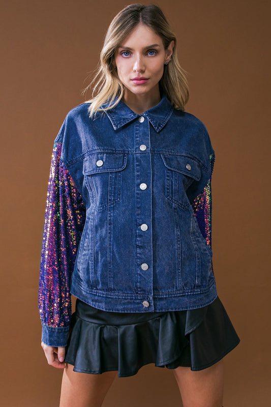 WALKING THE WALK DENIM JACKET Flying Tomato