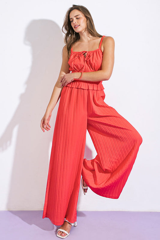 WITHIN MY HEART WOVEN JUMPSUIT Flying Tomato