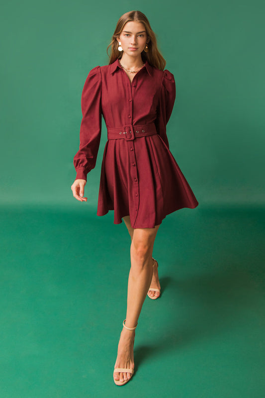 WRAPPED UP IN LOVE MINI DRESS Flying Tomato