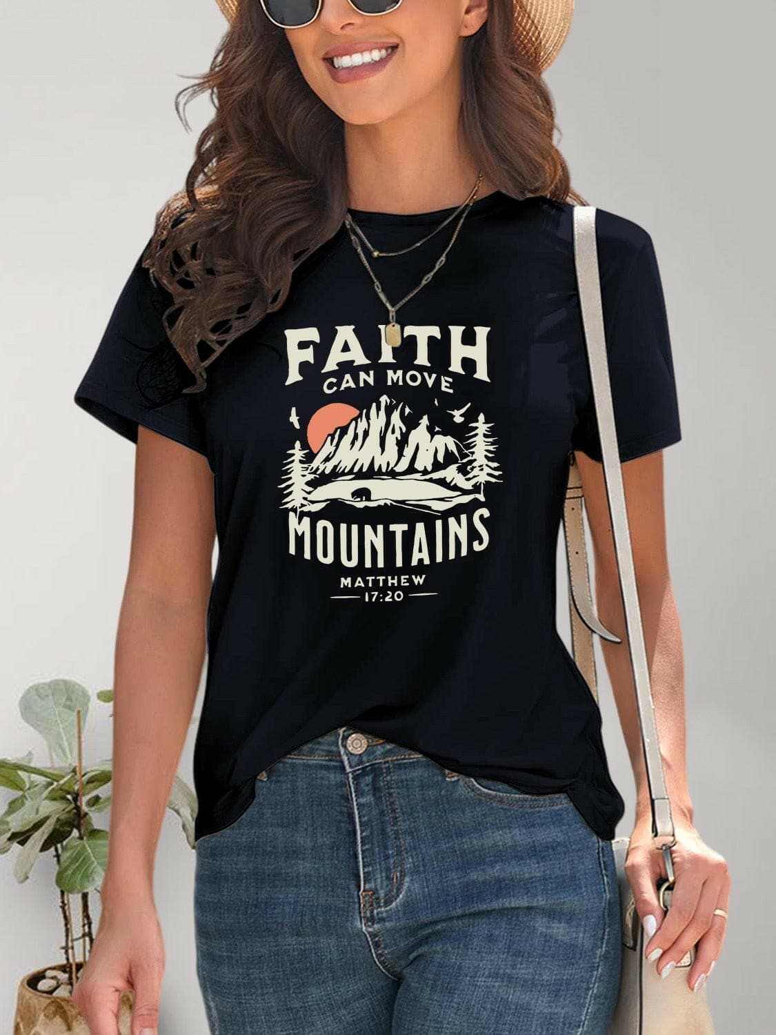 Trendy graphic tee for casual style - Love Salve