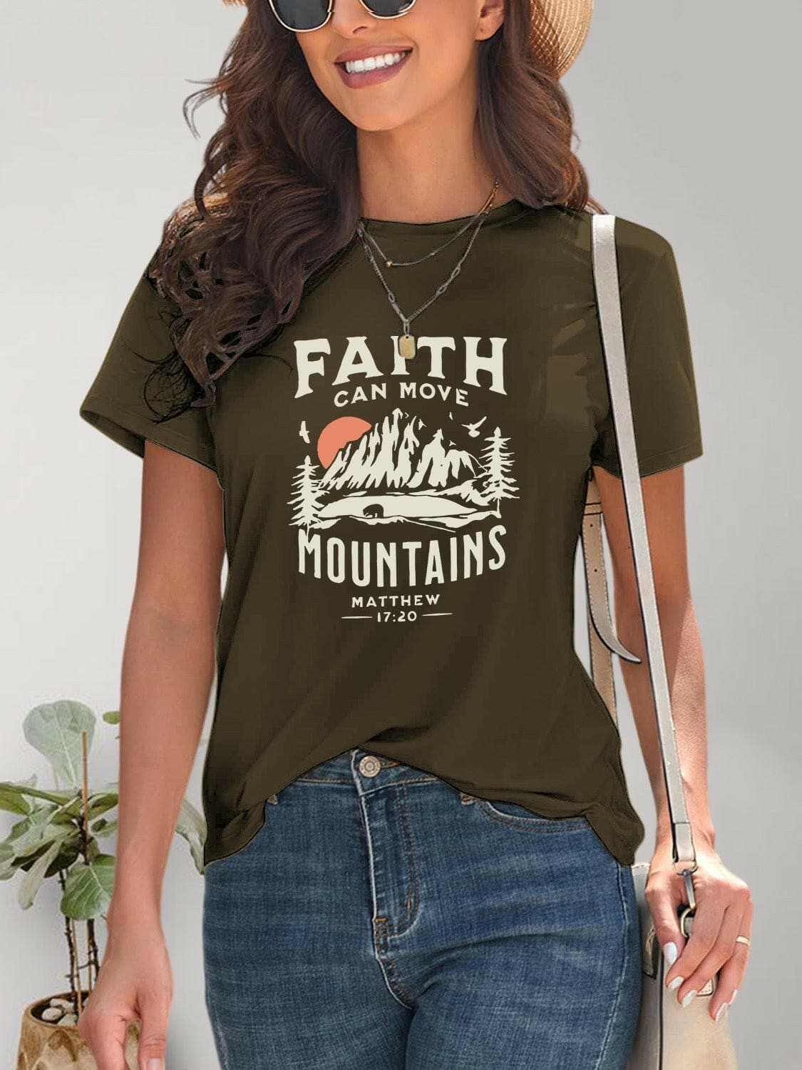 Trendy graphic tee for casual style - Love Salve