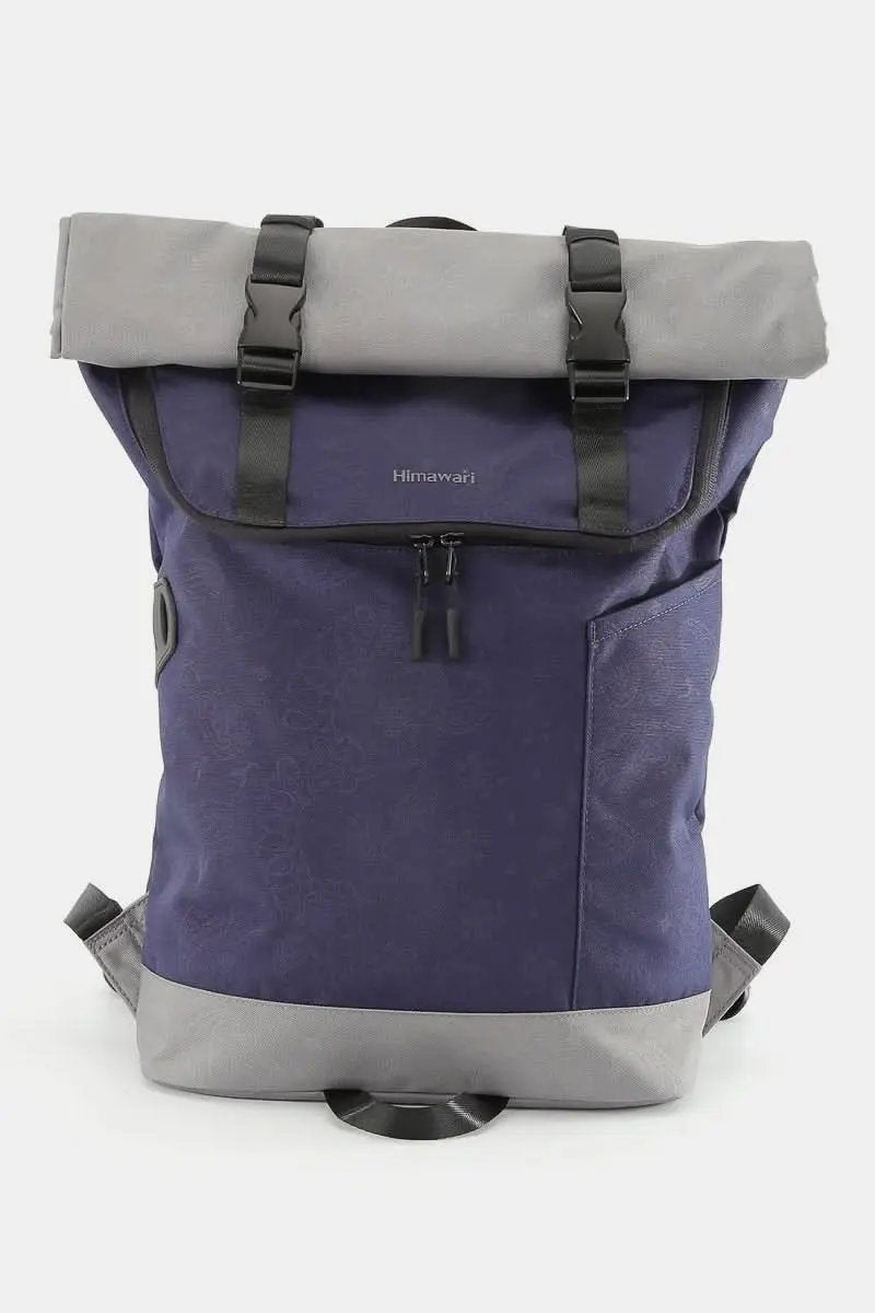 Himawari Contrast Waterproof Canvas Backpack Bag - Love Salve