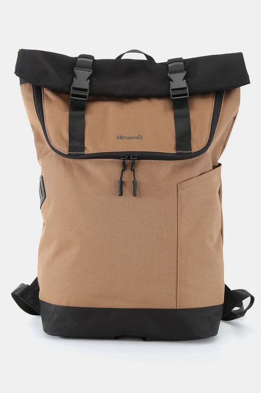 Himawari Contrast Waterproof Canvas Backpack Bag - Love Salve