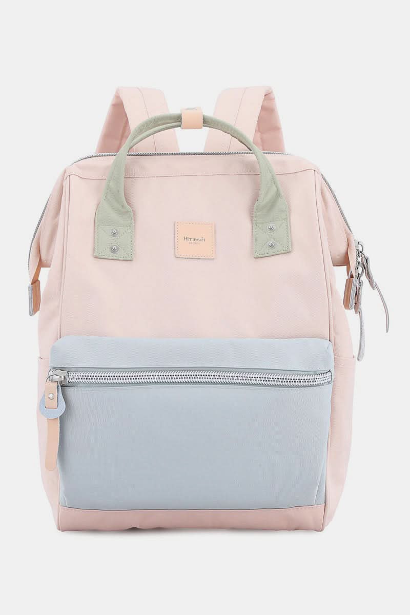Himawari Water Resistant Canvas Backpack Bag with Side Pockets - Love Salve