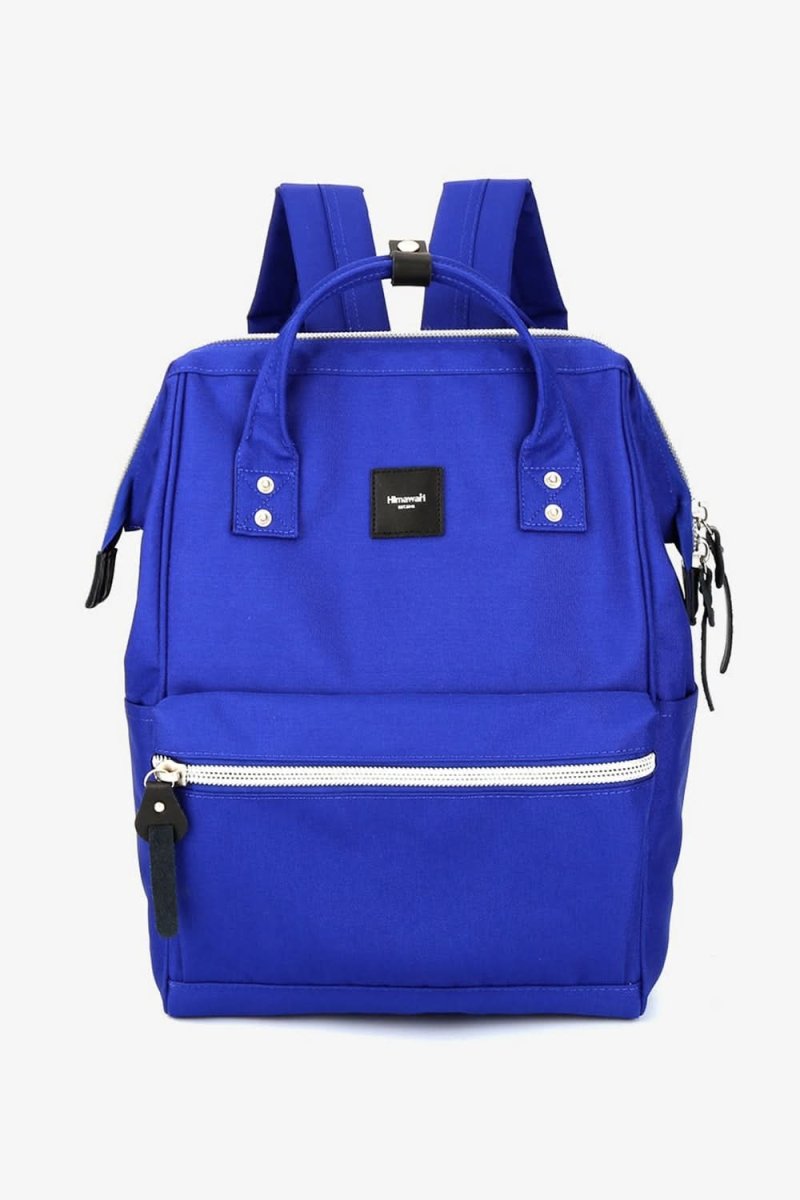 Himawari Water Resistant Canvas Backpack Bag with Side Pockets - Love Salve