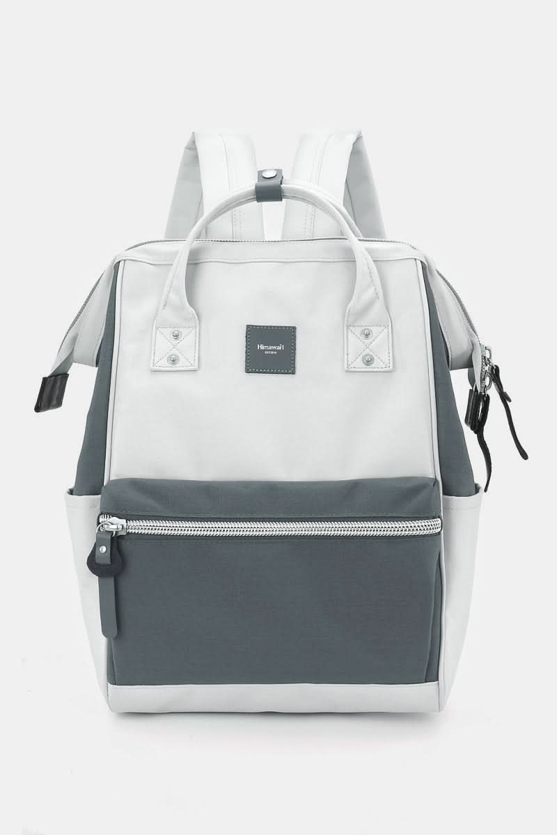Himawari Water Resistant Canvas Backpack Bag with Side Pockets - Love Salve