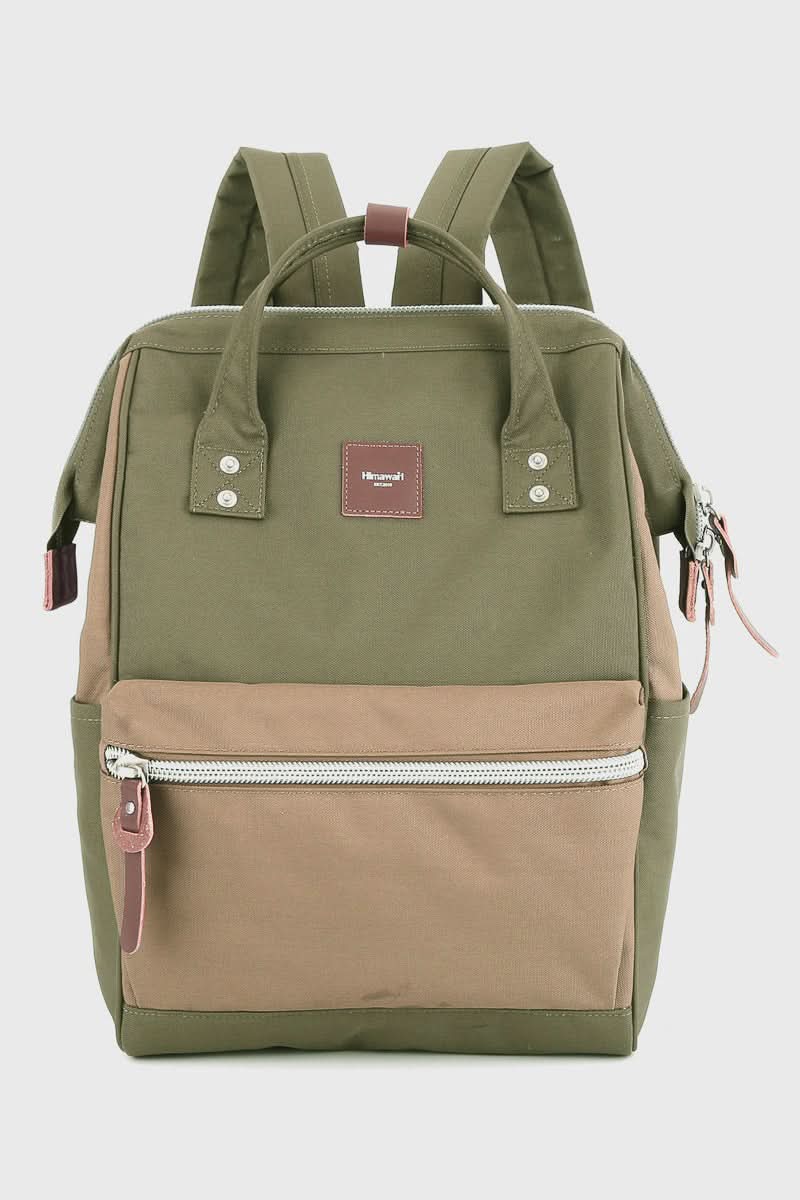 Himawari Water Resistant Canvas Backpack Bag with Side Pockets - Love Salve