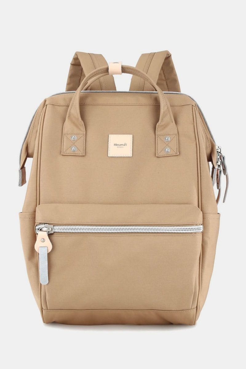 Himawari Water Resistant Canvas Backpack Bag with Side Pockets - Love Salve