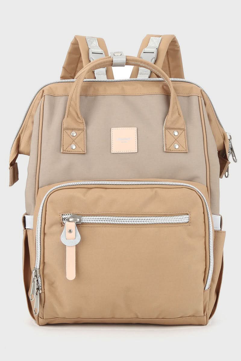Himawari Waterproof Canvas Backpack Bag with Side Pockets - Love Salve