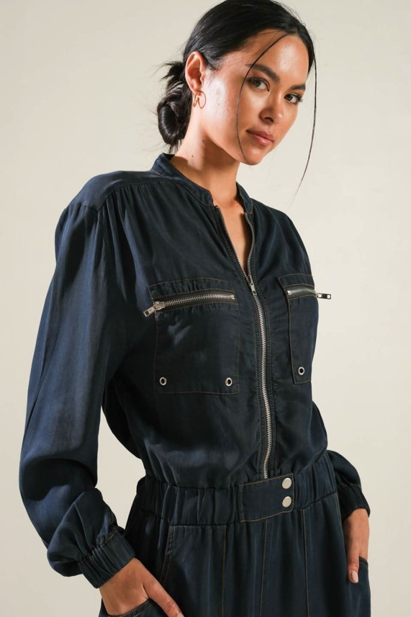HORIZON HAVEN WOVEN JUMPSUIT - Love Salve
