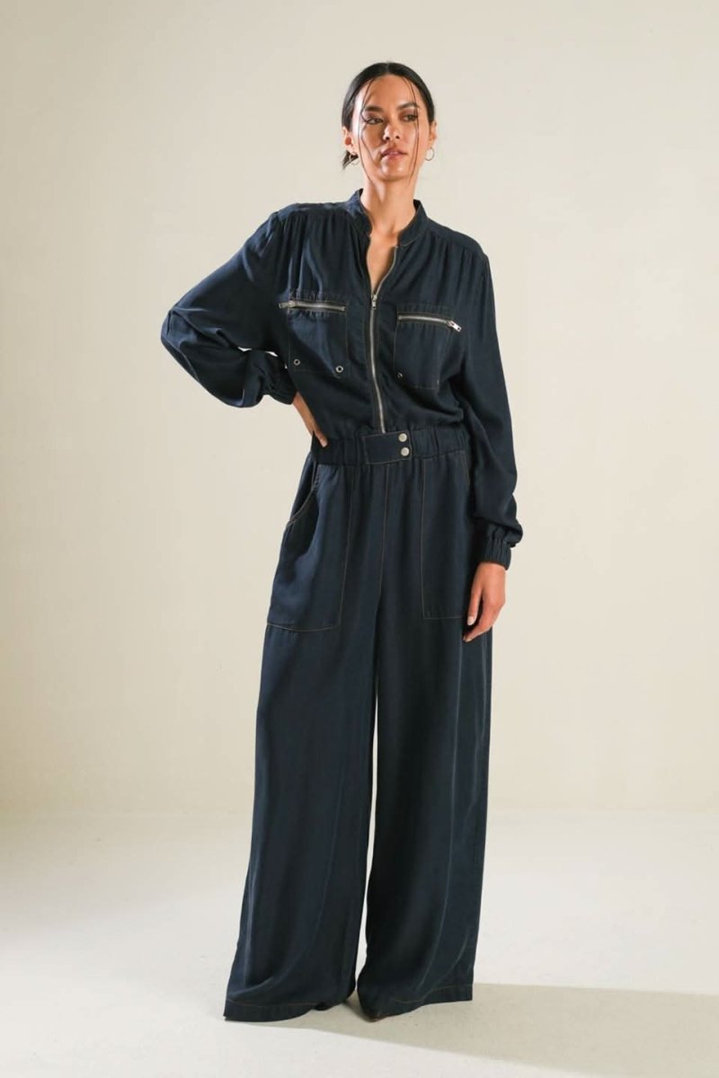 HORIZON HAVEN WOVEN JUMPSUIT - Love Salve