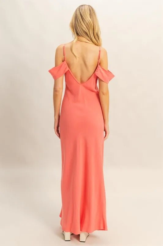 HYFVE Flattering Fit Cami Maxi Dress for Chic Summer Style - Love Salve
