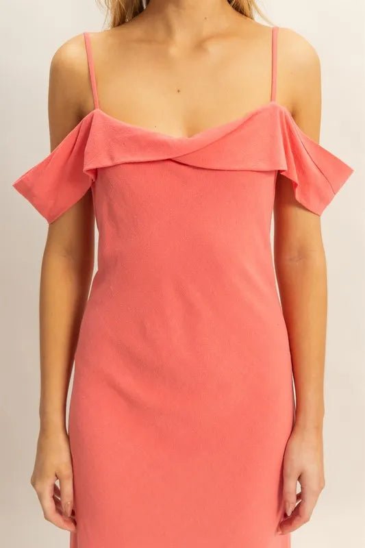 HYFVE Flattering Fit Cami Maxi Dress for Chic Summer Style - Love Salve