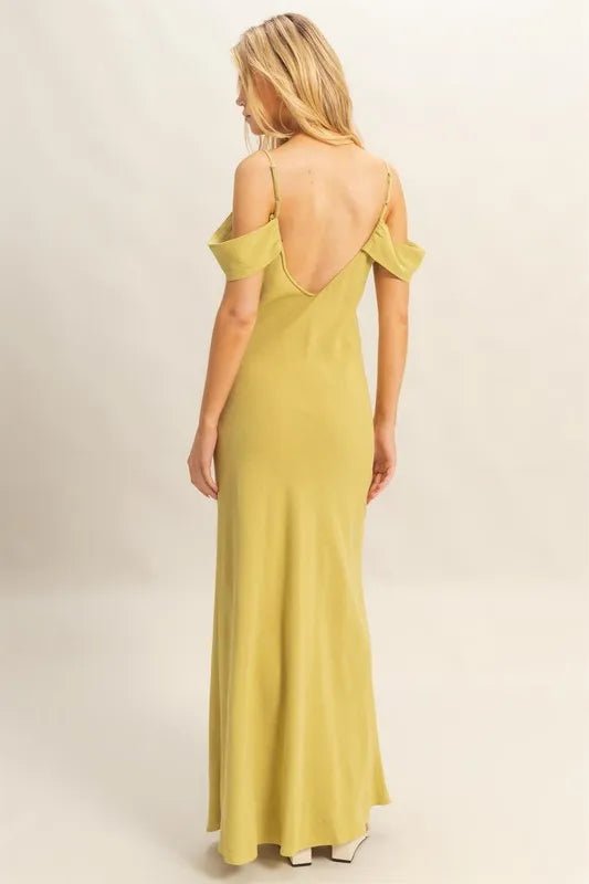 HYFVE Flattering Fit Cami Maxi Dress for Stylish Events - Love Salve