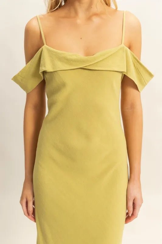 HYFVE Flattering Fit Cami Maxi Dress for Stylish Events - Love Salve