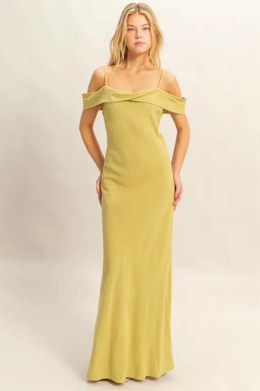 HYFVE Flattering Fit Cami Maxi Dress for Stylish Events - Love Salve