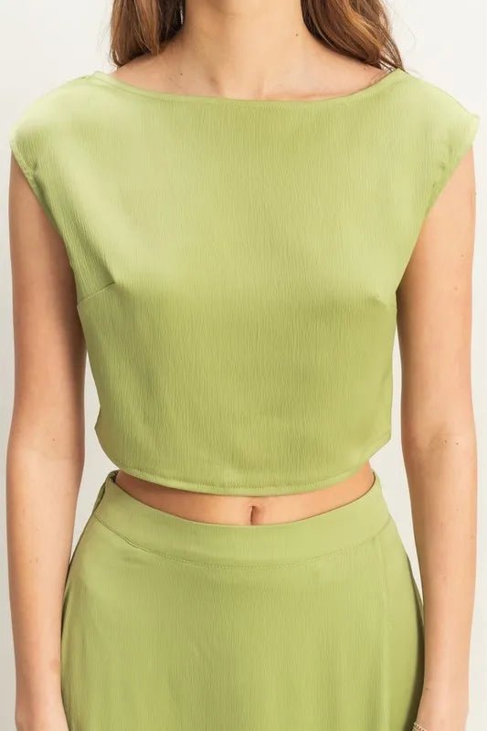 HYFVE Sleeveless Top and Maxi Skirt Set - Love Salve