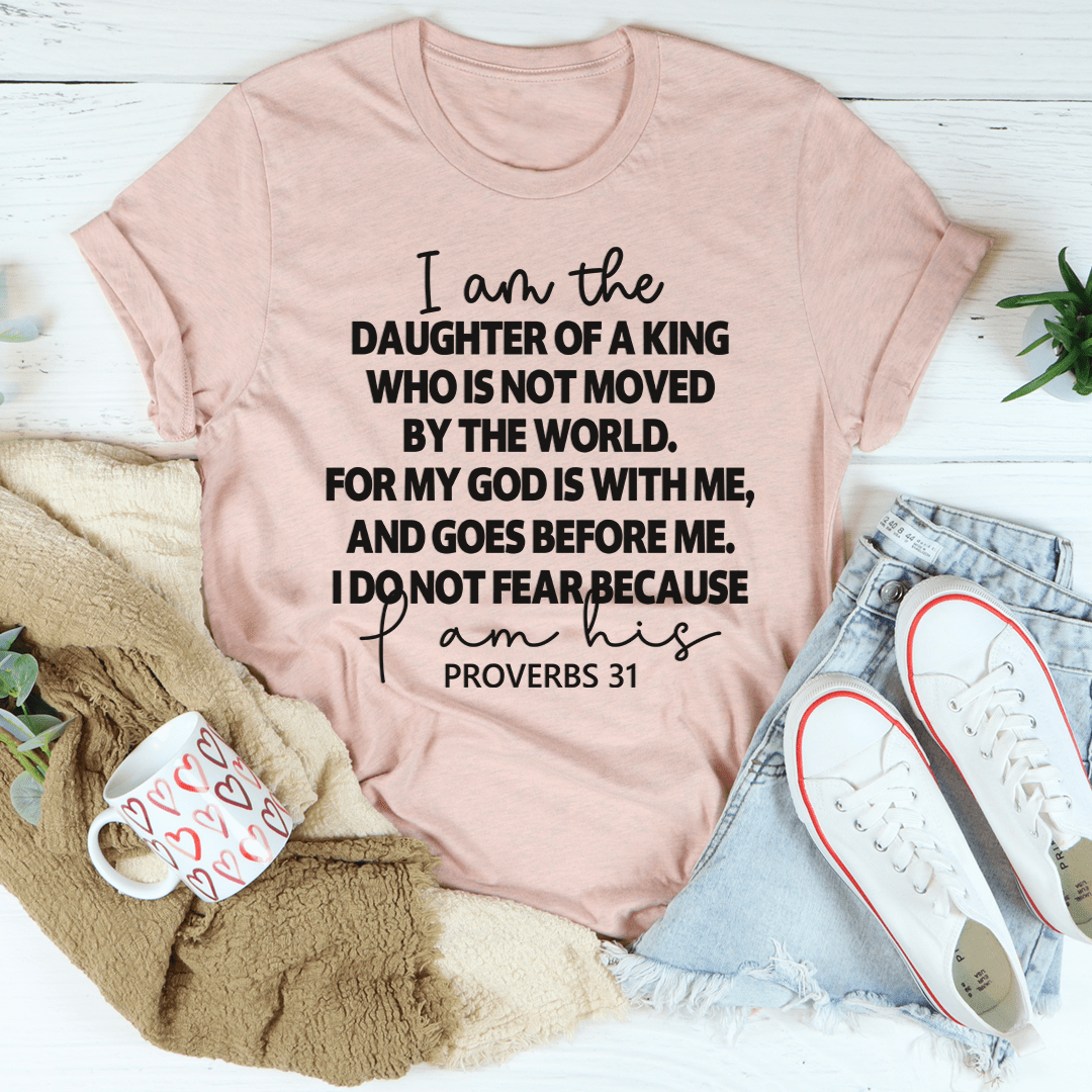 I Am The Daughter Of A King Tee - Love Salve