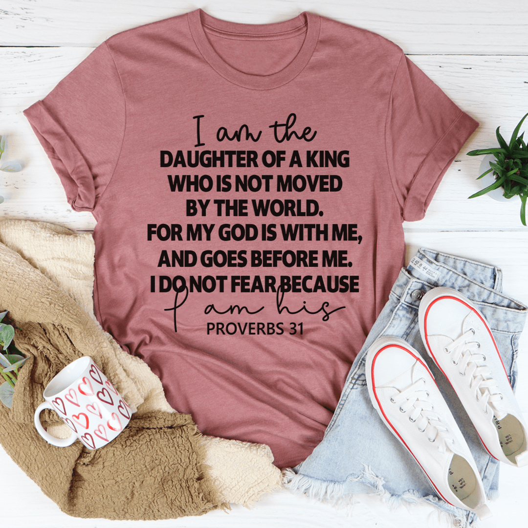 I Am The Daughter Of A King Tee - Love Salve