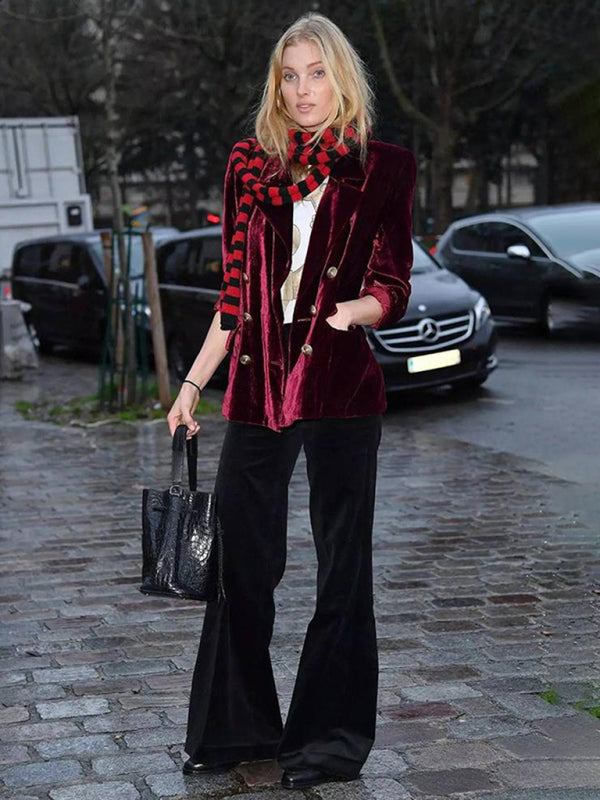 Women's Elegant Party Women's Mid-Length Blazer for Style