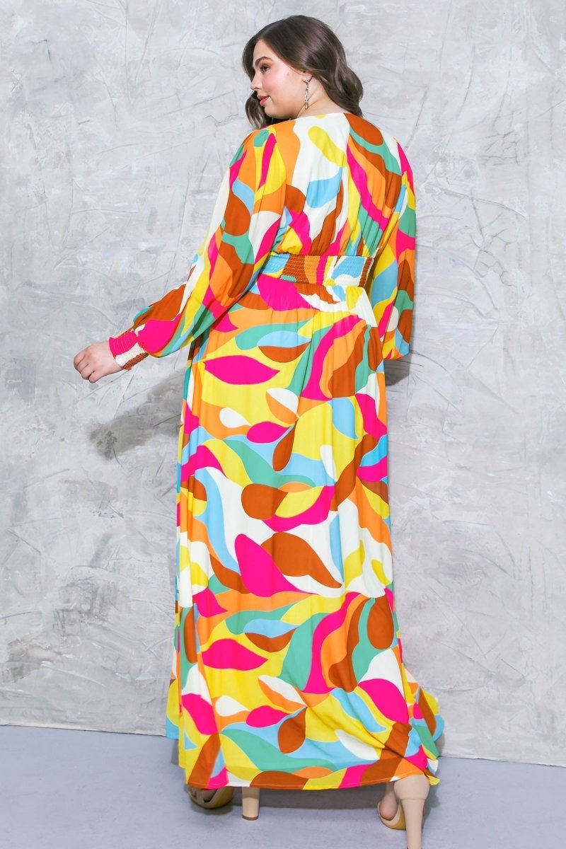 IN THE PICTURE WOVEN MAXI DRESS - Love Salve