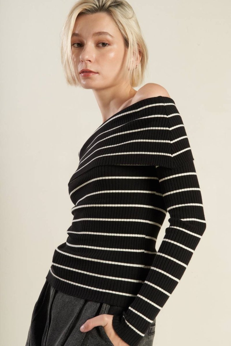 IN TOO DEEP SWEATER TOP - Love Salve