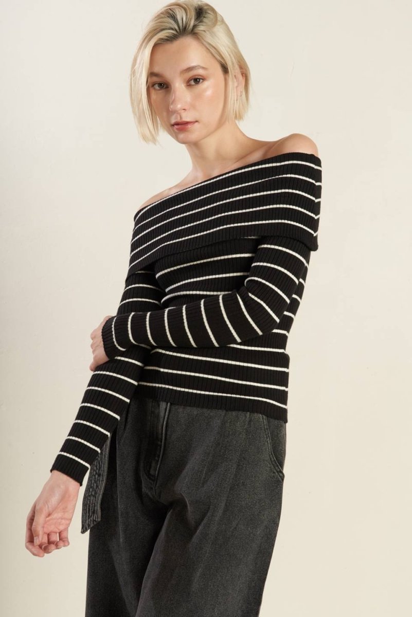 IN TOO DEEP SWEATER TOP - Love Salve