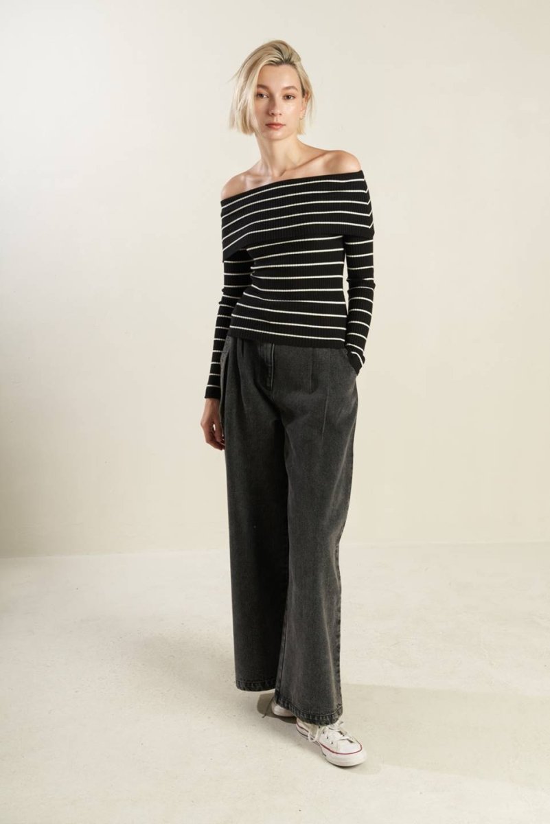 IN TOO DEEP SWEATER TOP - Love Salve