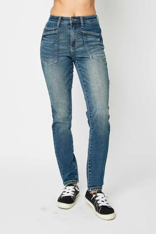 Judy Blue Full Size High Waist Skinny Jeans for Women - Love Salve