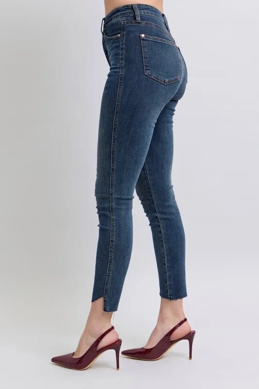 Judy Blue Full Size High Waist Tummy Control Skinny Jeans - Love Salve