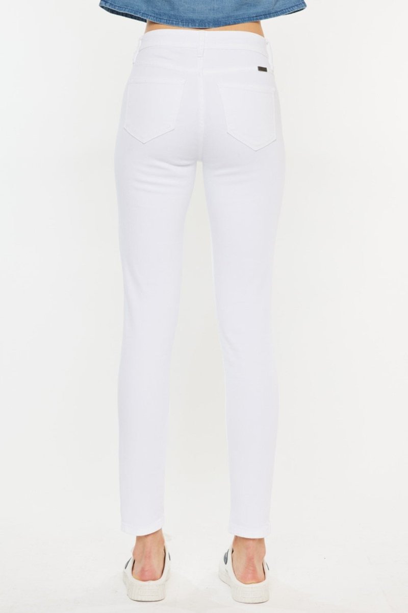 Kancan High Rise Ankle Skinny Jeans for Trendy Style - Love Salve