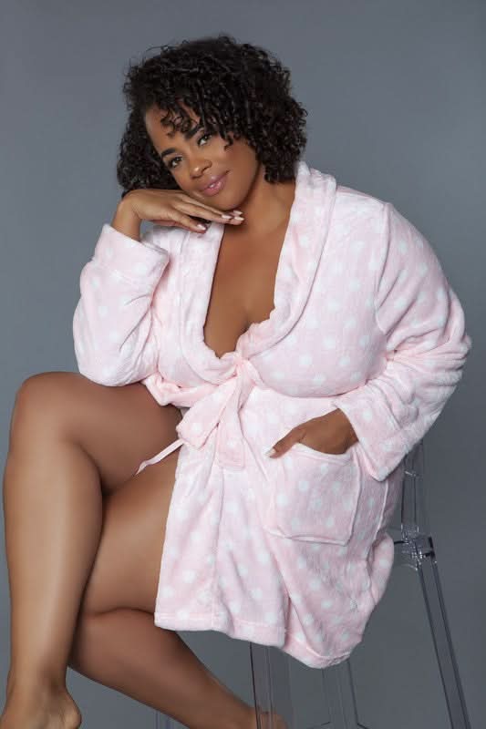 Kaylee Robe Polka Dot - Love Salve