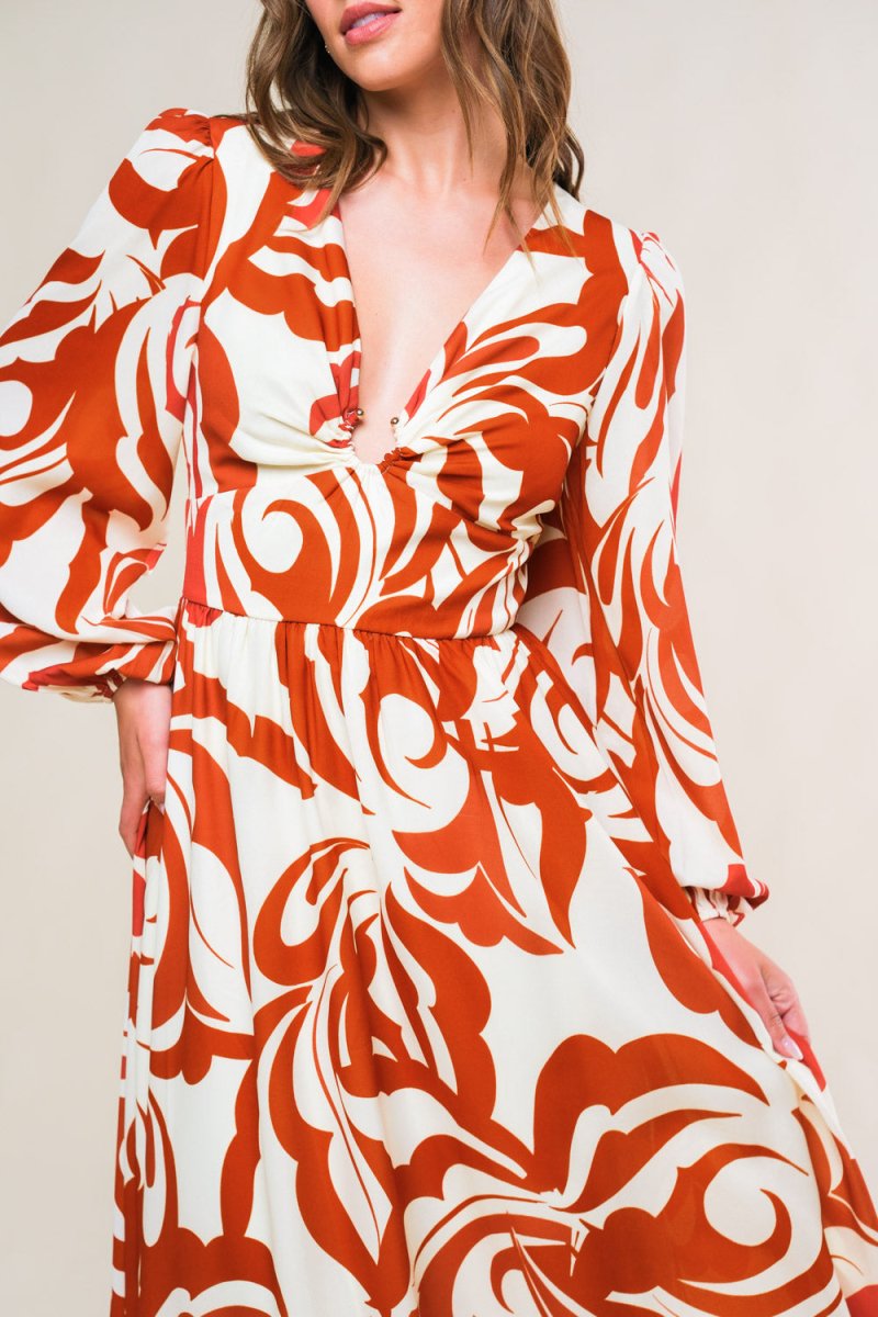 LOVE IN YOUR EYES WOVEN MAXI DRESS - Love Salve