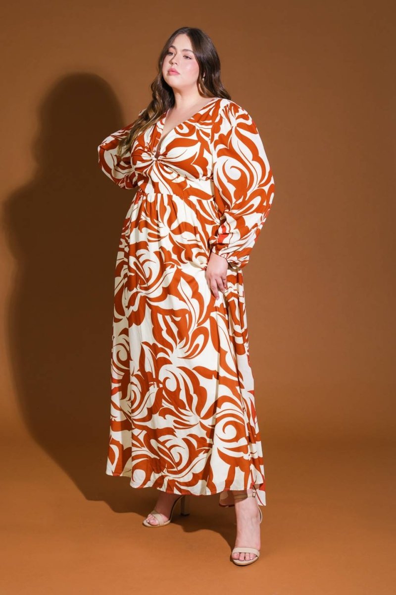 LOVE IN YOUR EYES WOVEN MAXI DRESS - Love Salve