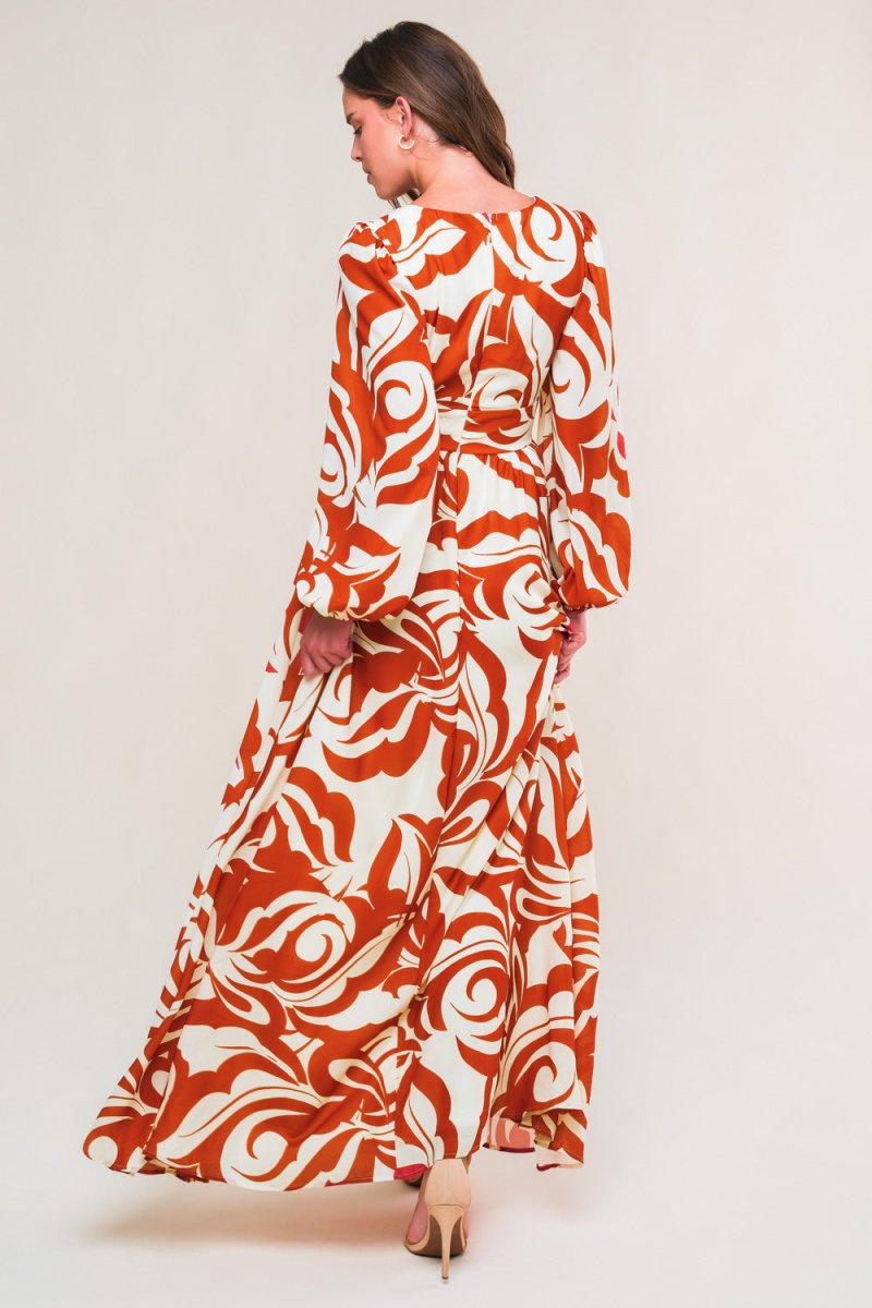 LOVE IN YOUR EYES WOVEN MAXI DRESS - Love Salve