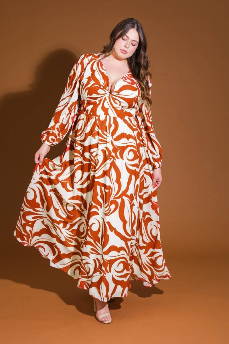 LOVE IN YOUR EYES WOVEN MAXI DRESS - Love Salve