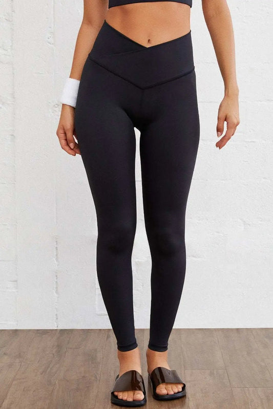 Black seamless leggings - arched waist - Love Salve