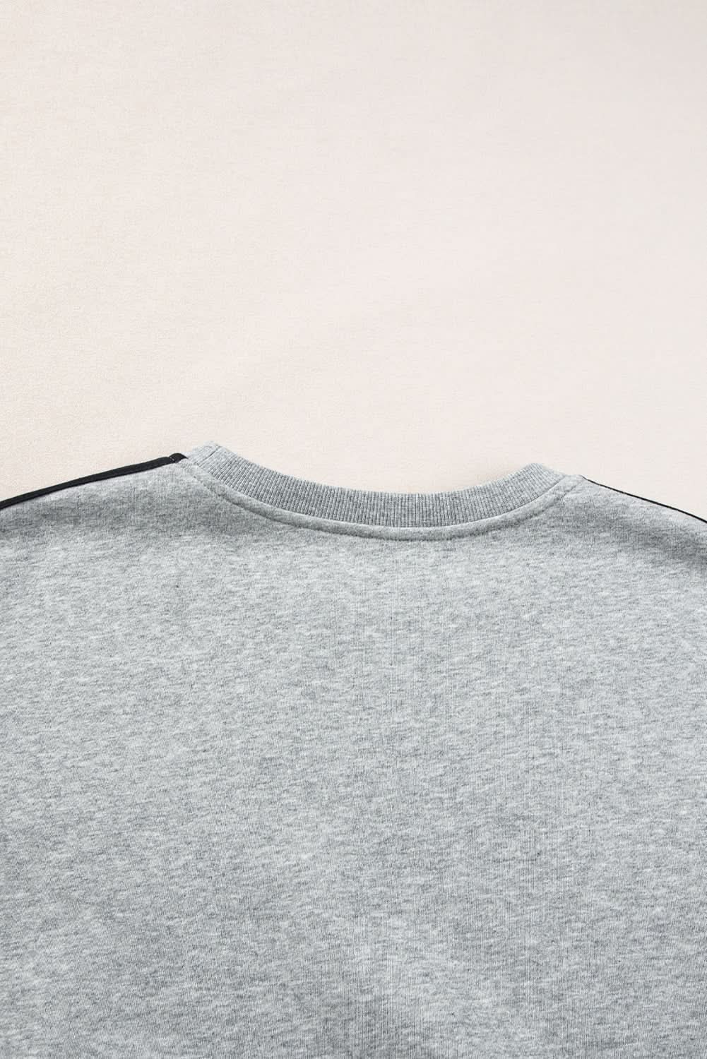 Light grey striped activewear set - Love Salve