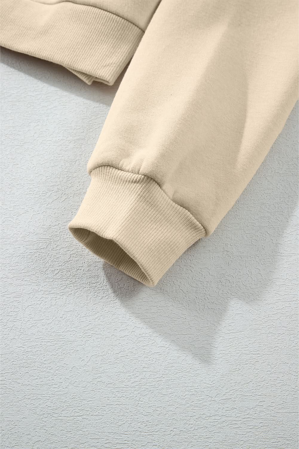 Parchment hoodie & high-waist set - Love Salve