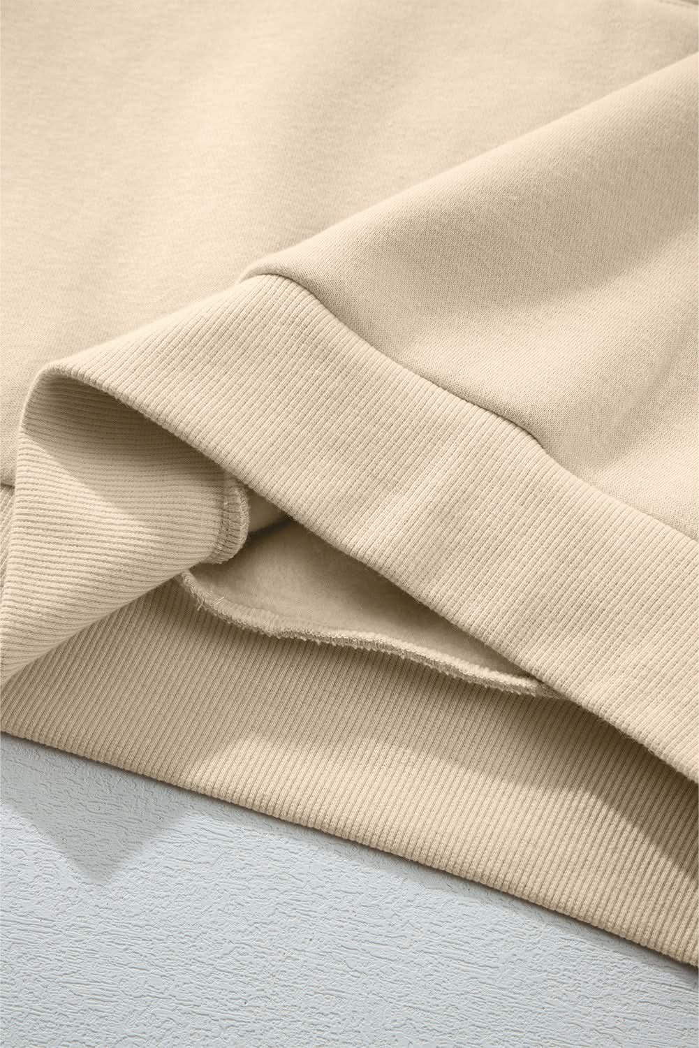 Parchment hoodie & high-waist set - Love Salve