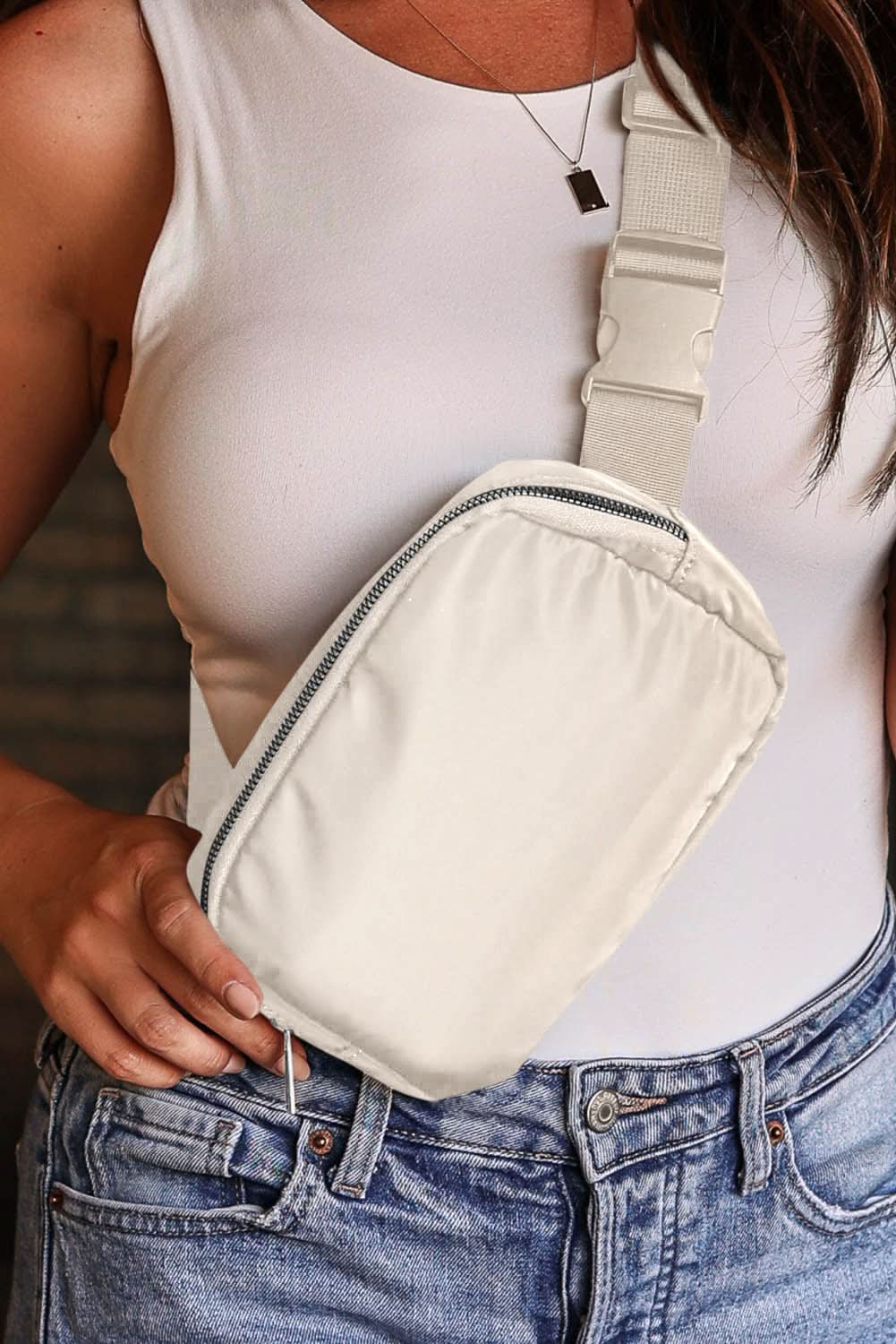 Casual waterproof chest bag, 20cm - Love Salve