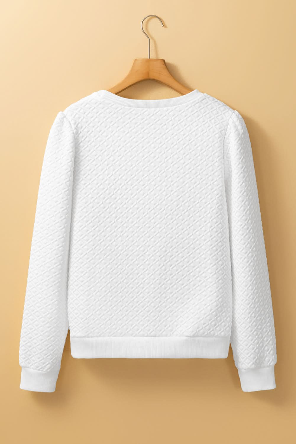 Elegant white puff sleeve top - Love Salve