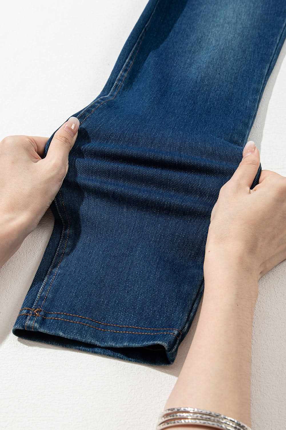 Ashleigh blue straight leg jeans - Love Salve