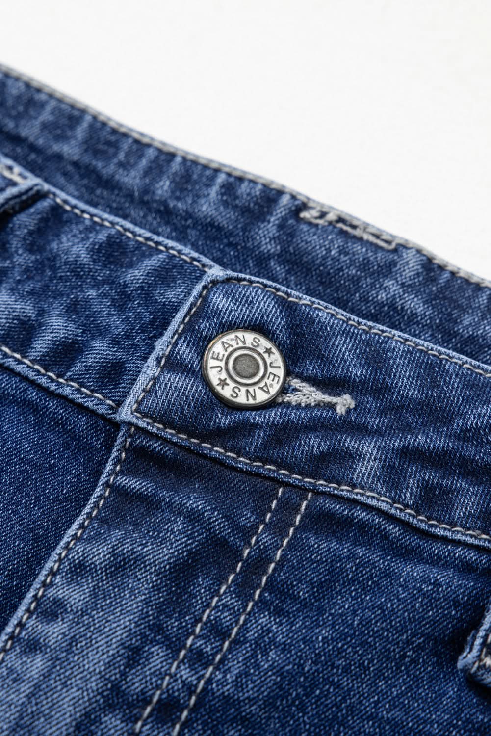 Sail blue high-waisted jeans - Love Salve