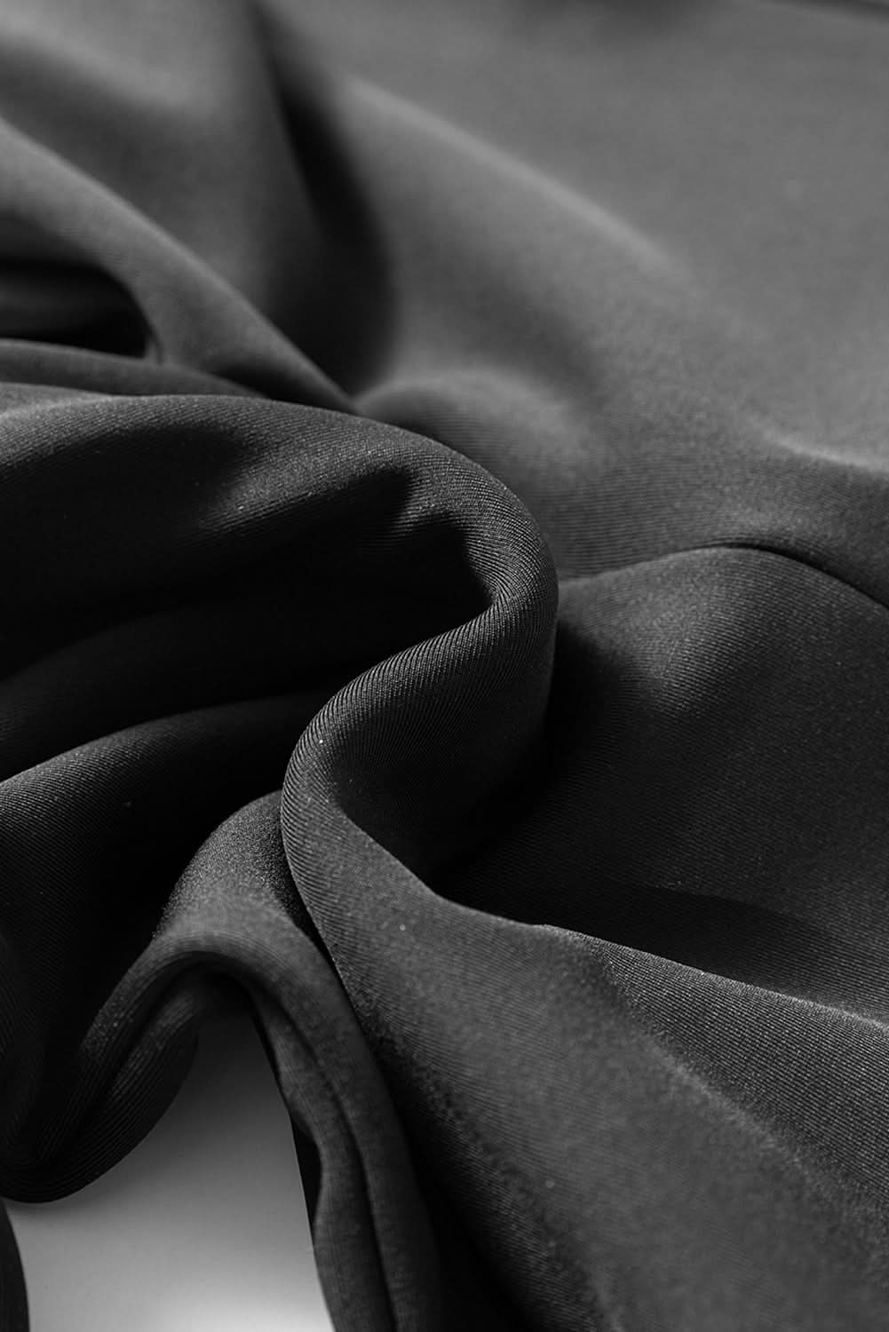 Cozy black thermal flare pants - Love Salve