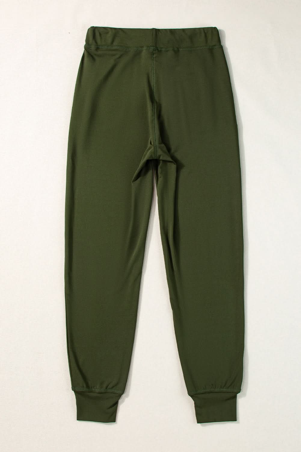 Moss green joggers with pockets - Love Salve