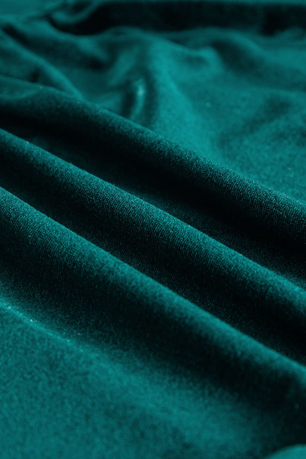 Evergreen velvet tiered maxi dress - Love Salve
