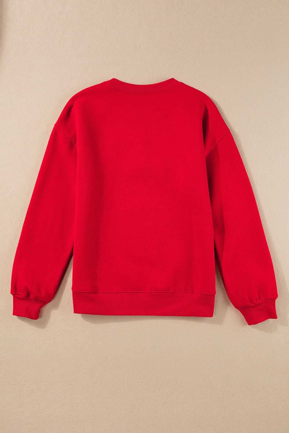 Red Puff XOXO Print Valentines Heart Sweatshirt - Love Salve