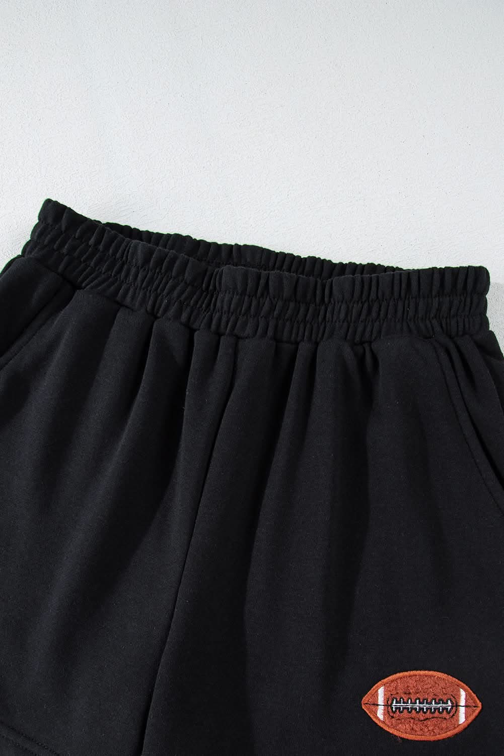 Casual black rugby pullover set - Love Salve