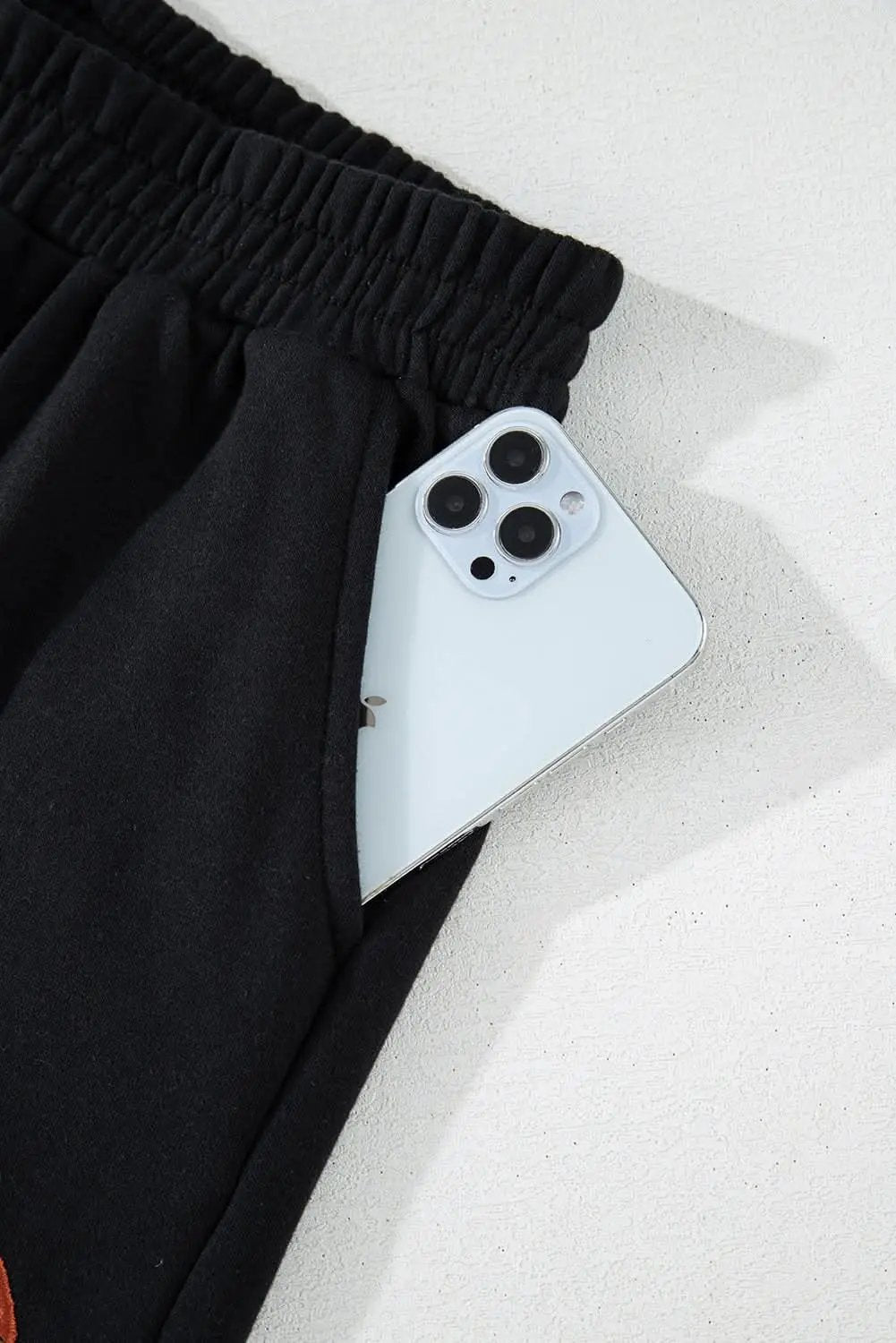 Casual black rugby pullover set - Love Salve